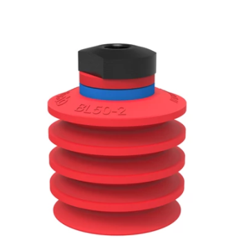 0101708派亞博吸盤Suction cup BL50-2 Silicone, 1/8寸NPSF female-派亞博吸盤派亞博多層波紋吸盤