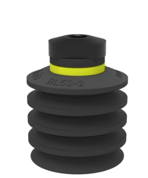 0101701派亞博吸盤Suction cup BL50-2 Chloroprene, 1/8寸NPSF female, with mesh filter-派亞博吸盤派亞博多層波紋吸盤