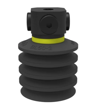 0101700派亞博吸盤Suction cup BL50-2 Chloroprene, 5x1/8寸NPSF female-派亞博吸盤派亞博多層波紋吸盤