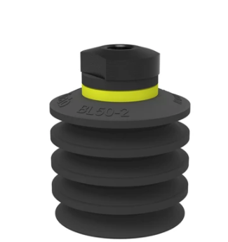 0101695派亞博吸盤Suction cup BL50-2 Chloroprene, 1/8寸NPSF female-派亞博吸盤派亞博多層波紋吸盤